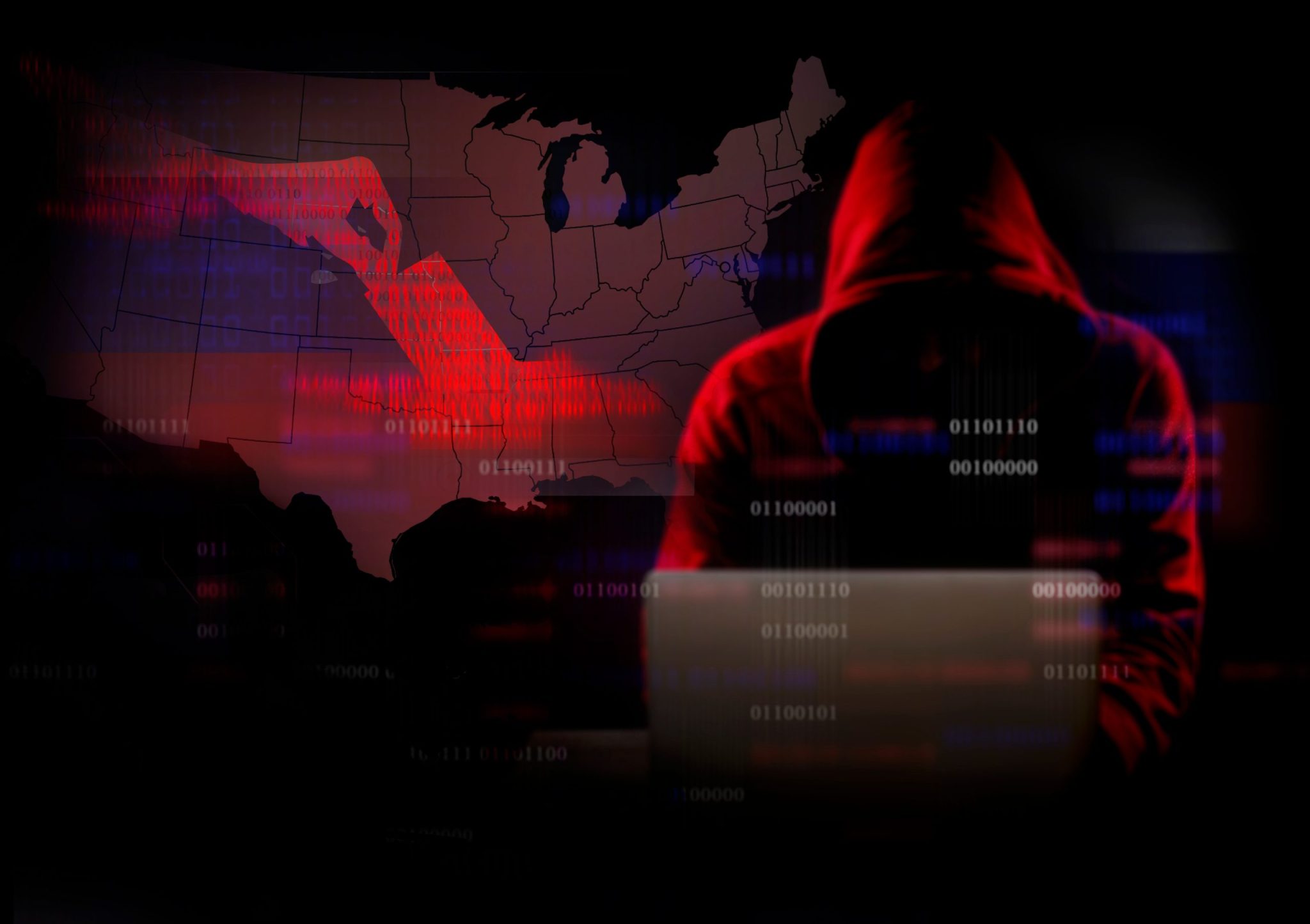 election interference by foreign hackers concept